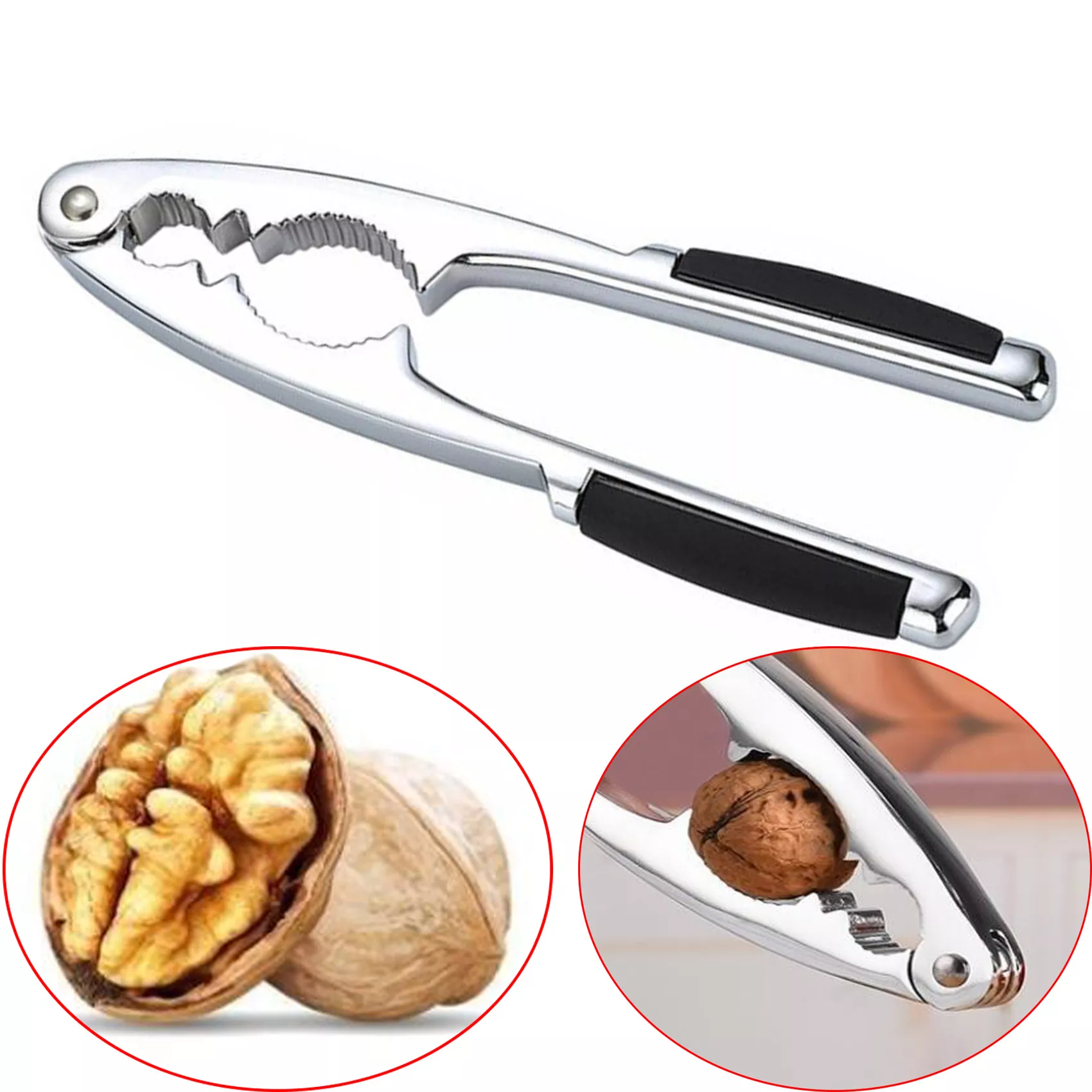 Nut Cracker for All Nuts，Nut Shell Breakers Crackers Kitchen Tools - uuhom